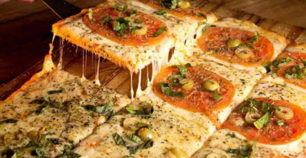 Receita de Pizza de Pão de Forma