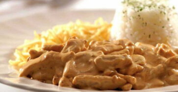 Receita de Strogonoff de carne fácil