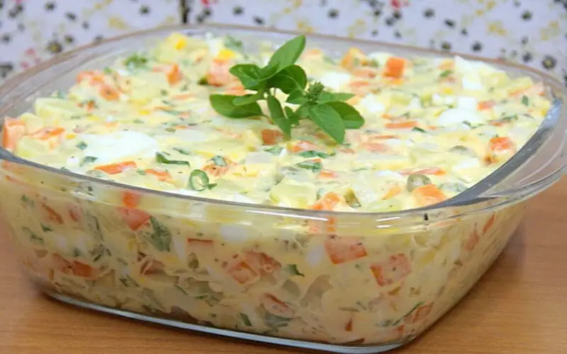 Receita de Salada de Maionese Fácil