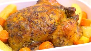 Frango Assado Inteiro Passo a Passo 3 Receita de Frango Assado Inteiro
