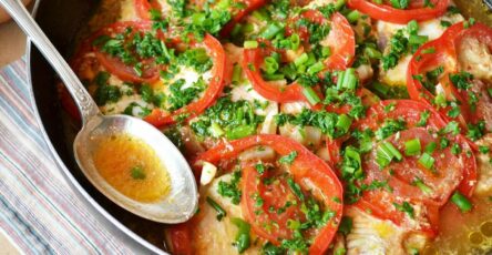 Receita de peixe ensopado fácil de fazer