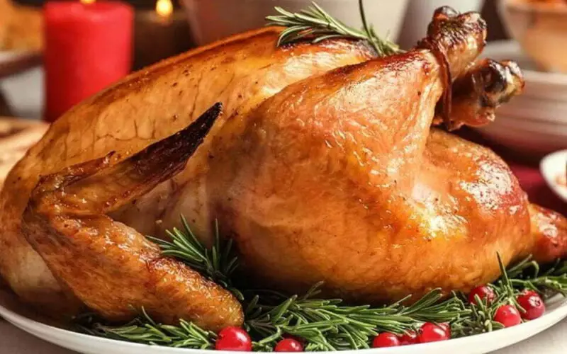 Receita de Peru de Natal Assado