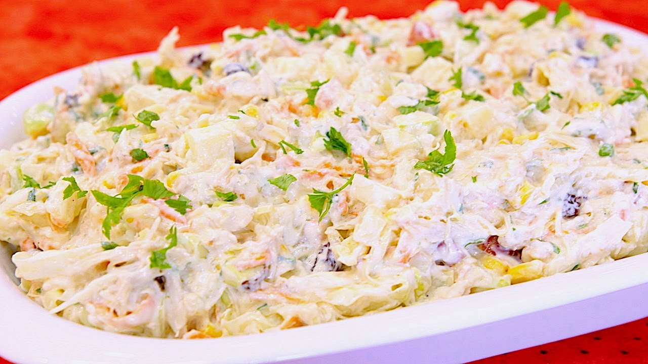 Salpicão de Frango Fácil (Receita Tradicional) 1 Salpicão de Frango