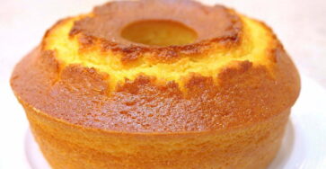 Receita de Bolo de Laranja Simples e Fácil de Fazer