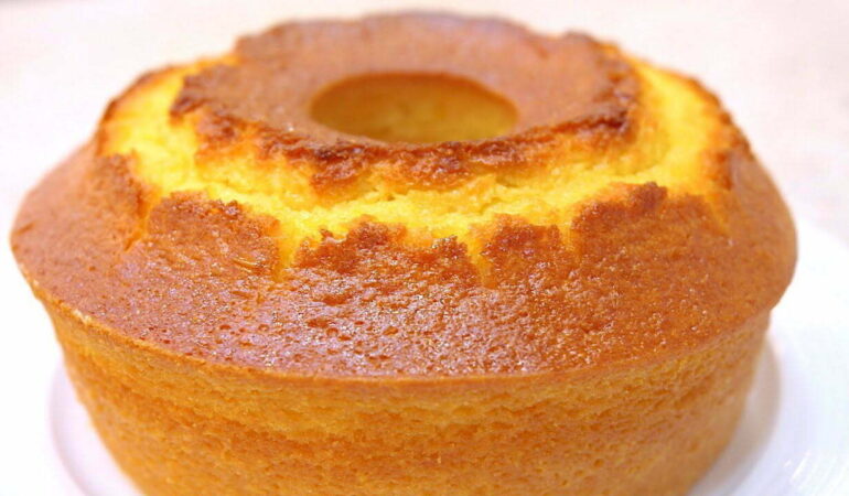 Receita de Bolo de Laranja Simples e Fácil de Fazer