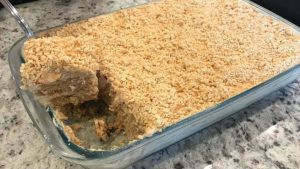 Pavê de Amendoim com Doce de Leite (Delicioso) 4 Pavê de amendoim