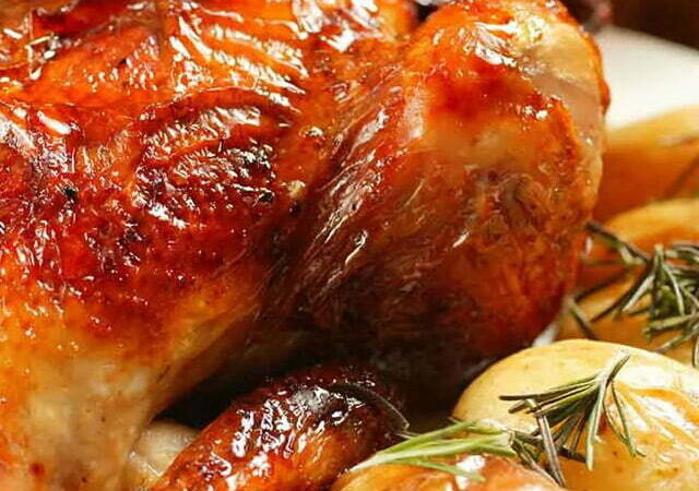 Frango Assado Inteiro Fácil e Suculento