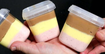 Receita de Sorvete Napolitano Caseiro