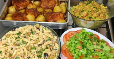 Almoço de domingo simples e barato