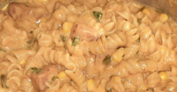 Macarrão na panela de pressão