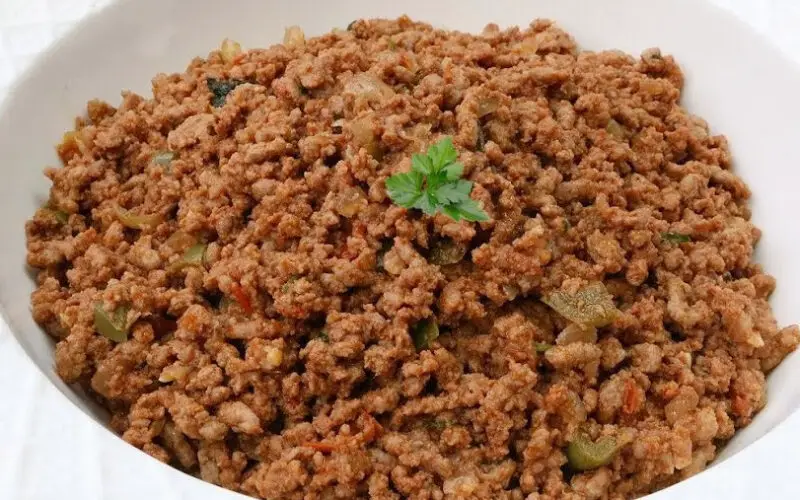 Carne Moída Refogada