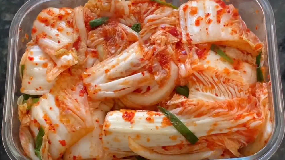 Kimchi prato típico Coreano