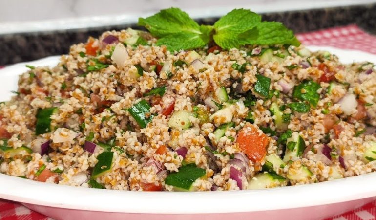 Receita de Tabule Simples e Fácil