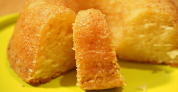 Bolo de limão macio e fofinho
