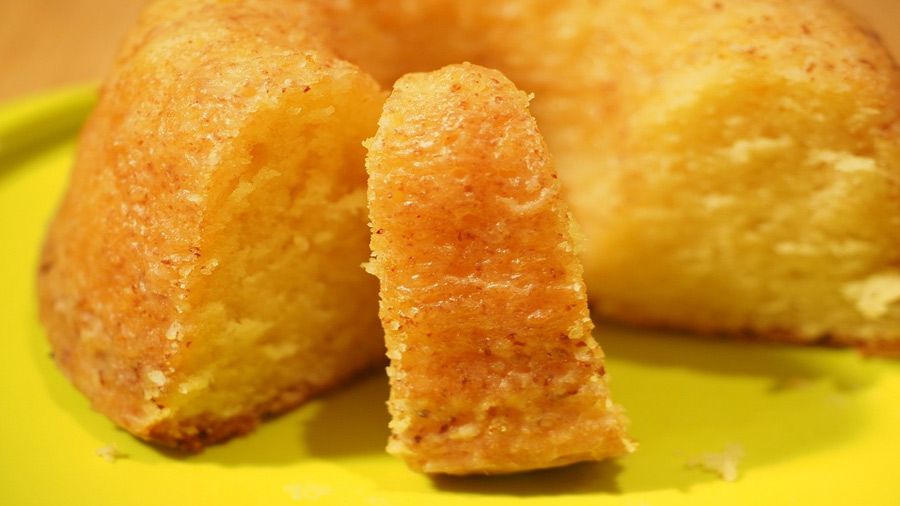 Bolo de limão macio e fofinho