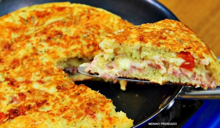 Torta de Atum na Frigideira