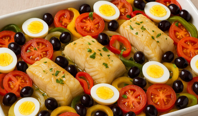 Receita de Bacalhoada Completa