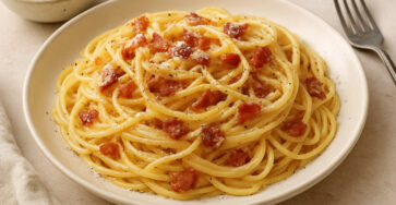Macarrão à Carbonara: Receita Passo a Passo 9 Macarrão à Carbonara