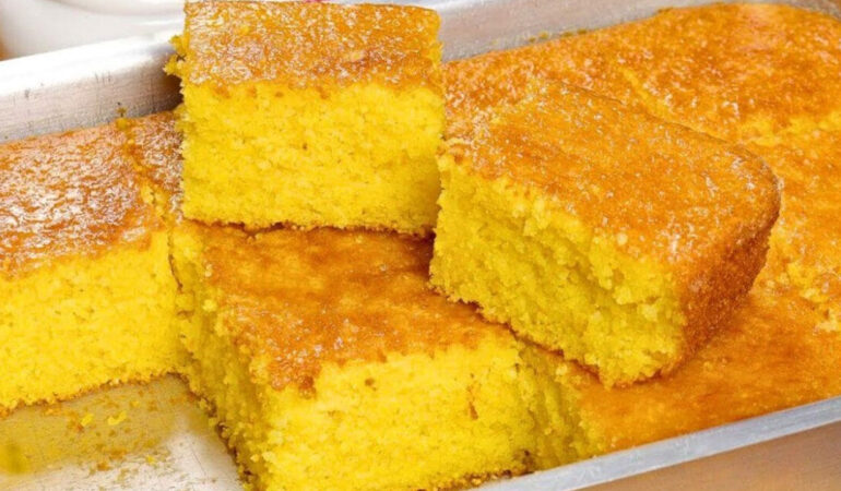 Bolo Flocão de Milho