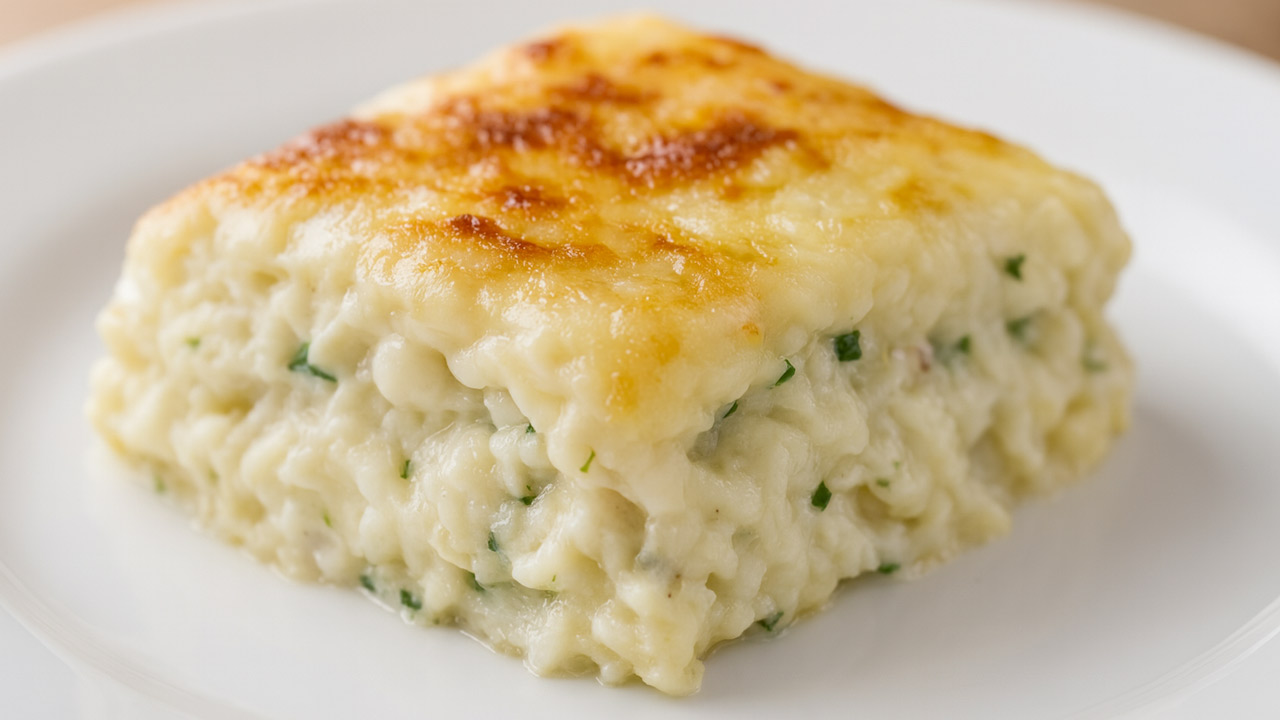 Escondidinho de Bacalhau com Purê de Mandioca 1 Escondidinho de bacalhau com purê de mandioca