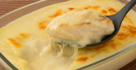 Filé de peixe com molho branco