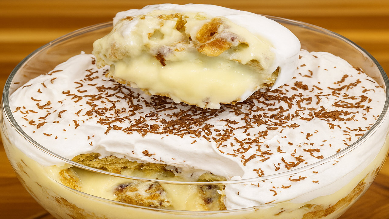 Pavetone de Natal (Pavê de Chocotone ou Panetone) 1 Pavetone (Pavê de chocotone ou panetone)