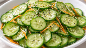 Sunomono Fácil (Salada Japonesa de Pepino) 4 Sunomono salada japonesa de pepino