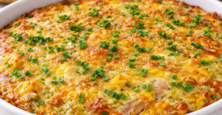 Omelete Assado com legumes