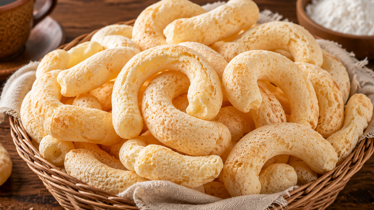 Biscoito de polvilho crocante