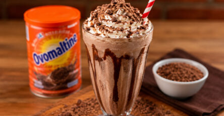 Milk Shake de Ovomaltine Caseiro